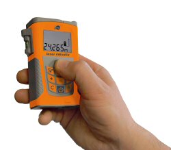 picture 3: laser mEssfix – das kleine, handliche und genaue Laser-Entfernungsmessgerät für Profis