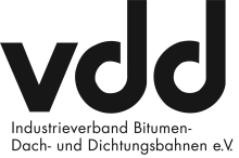 Logo: vdd Industrieverband Bitumen-Dach- und Dichtungsbahnen e.V.