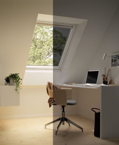 picture 1:Velux Dachfenster: Mit elektronisch tönbaren Scheiben (von: VELUX Deutschland GmbH)